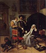 Jan Steen The Doctor-s vistit oil painting